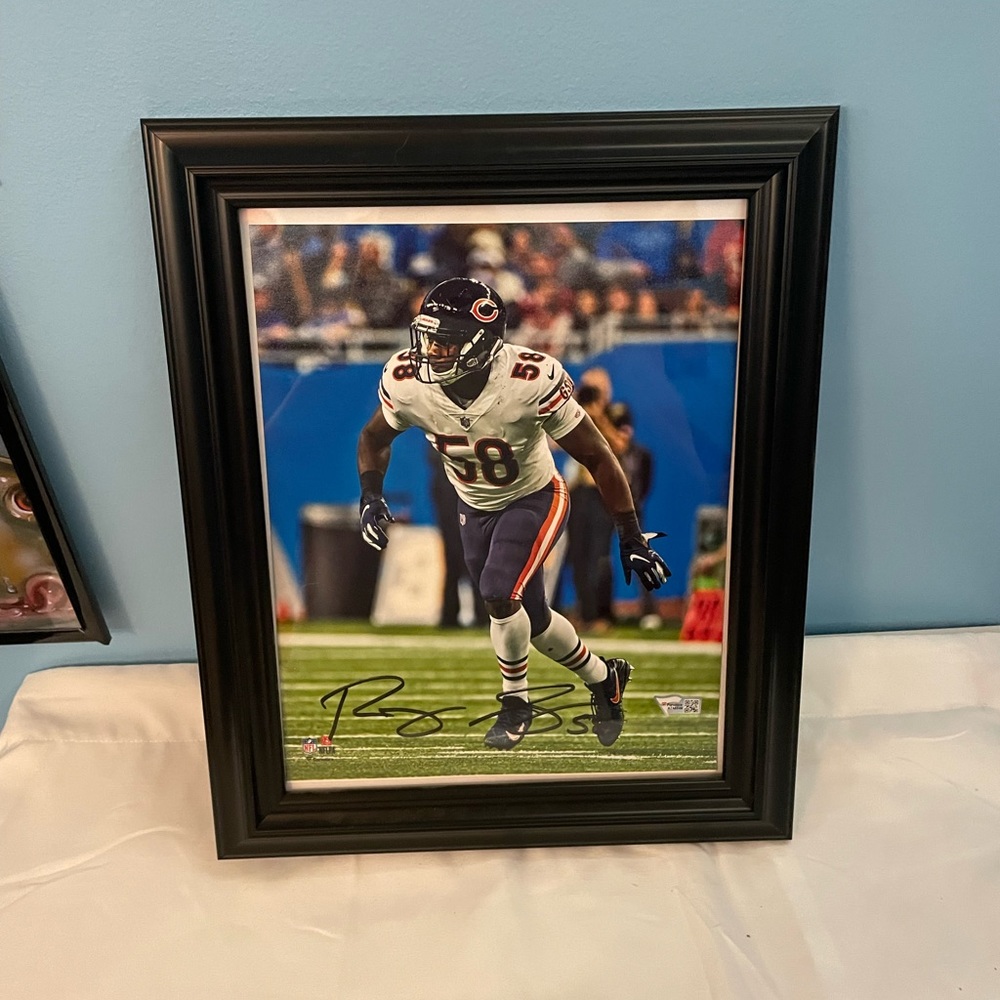 Roquan smith autographed picture